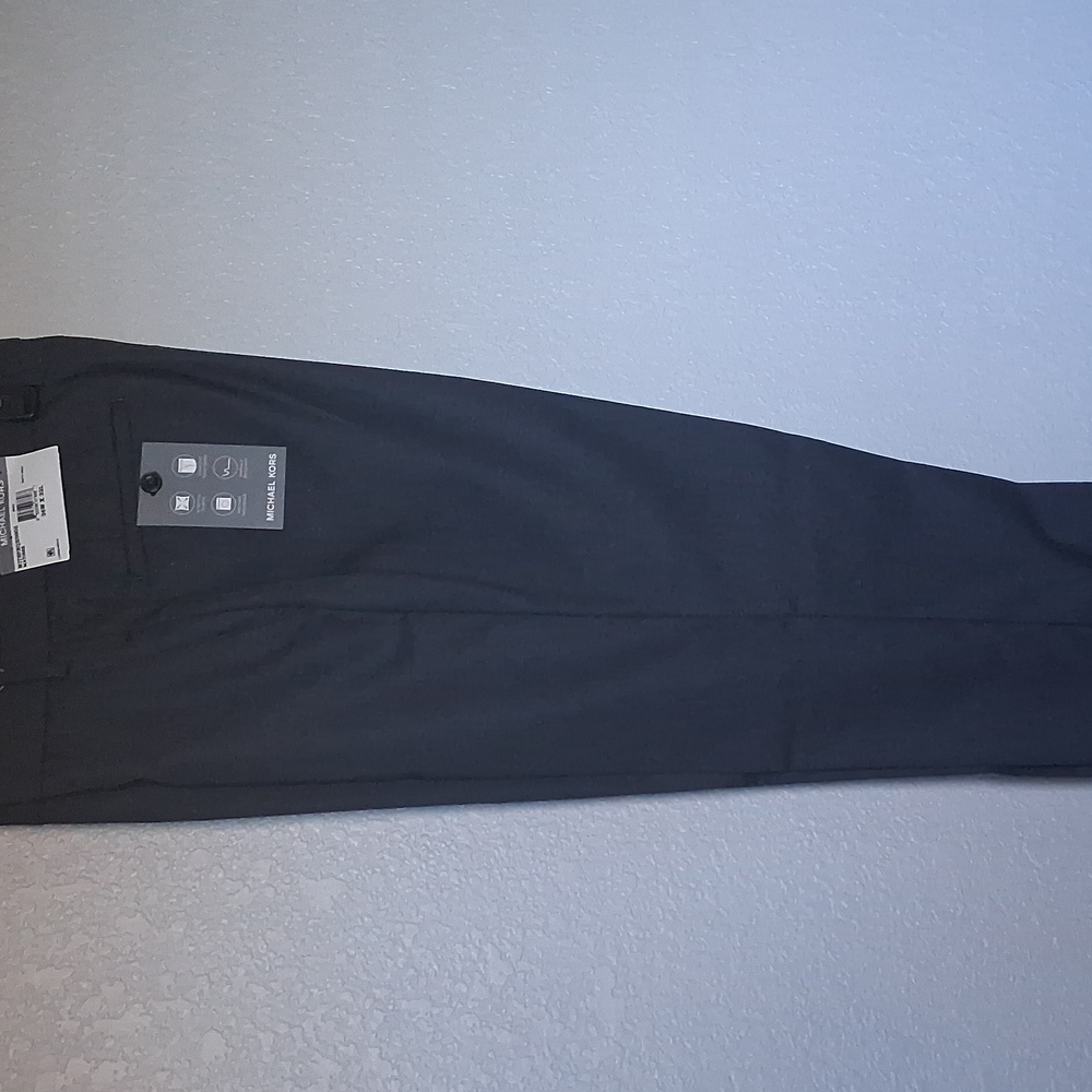 Michael Kors Men's Dark Grey Dress Pants 36x32